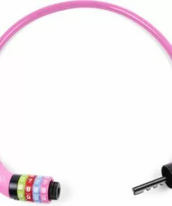 VINZ Baker Kinderfiets Kabelslot / Combinatieslot / Cijferslot Roze 10mm - 65cm 7 VINZ Baker Kinderfiets Kabelslot / Combinatieslot / Cijferslot Roze 10mm - 65cm -Fietsen-accessoires Verkoopwinkel 550x507 4