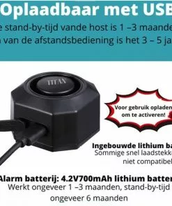Titan Fietsalarm (2022 Model ) - Fietsalarm - Fietsslot Met Alarm - Alarm Met Afstandsbediening 13 Titan Fietsalarm (2022 Model ) - Fietsalarm - Fietsslot Met Alarm - Alarm Met Afstandsbediening -Fietsen-accessoires Verkoopwinkel 550x510 5
