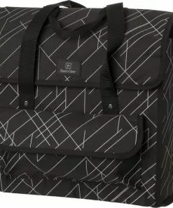 Fastrider Lasse Luxe Shopper Enkele Fietstas Basics - Veelkleurig - 23L - Waterafstotend