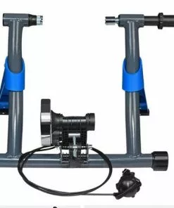 Merkloos Decopatent Fietstrainer - Rollenbank Fiets 26-28 Inch Of 700C Wielen - Hometrainer - Racefiets - Mountainbike - Aluminium - Blauw -Fietsen-accessoires Verkoopwinkel 550x525 6