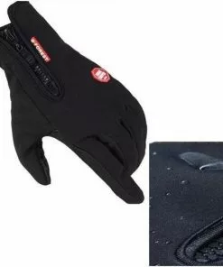 Merkloos Fietshandschoenen Unisex - Zwart - Maat XL -Fietsen-accessoires Verkoopwinkel 550x534 5