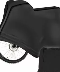 Malatec Fietshoes Met Opbergkoffer - Scouterhoes - Zwart - Waterdicht - Geschikt Voor Elektrische Fietsen - Fietsbeschermhoes