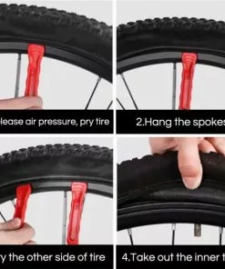 Zacro Fietstas Frame Telefoonhouder Fiets- MTB Zadeltas Racefiets Elektrische Fietsen Mountainbike- Tot 6.1 Inch - Zwart Met Rood -Fietsen-accessoires Verkoopwinkel 550x543 3