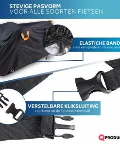 Qproducts Fietshoes Voor 1/2 Fietsen Waterdicht - Universeel Fiets Hoes Voor Alle Fietsen Incl. Eletrische - Met Zadelhoes En Opbergzak - 210D Oxford -Fietsen-accessoires Verkoopwinkel 550x549 12