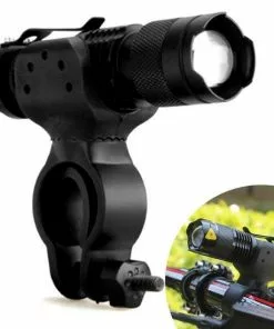 Merkloos Fietsenhouder Zaklamp