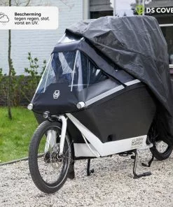 CARGO Bakfietshoes Van DS COVERS Outdoor Waterdicht UV Bescherming 300D Oxford Geschikt Voor 2 Wielers Met Regentent Incl. Opbergzak -Fietsen-accessoires Verkoopwinkel 550x550 105