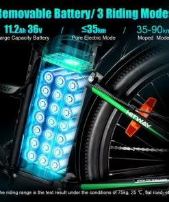 HITWAY Elektrische Fiets Voor Volwassenen | Ebikes Fietsen Stadsfiets | 250W 36V Motor | 7 VERSNELLINGSSYSTEE | 26 Inch - Zwart -Fietsen-accessoires Verkoopwinkel 550x550 241