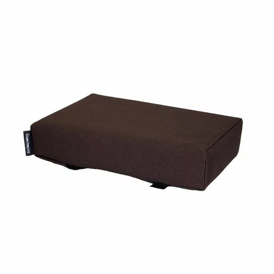 Setje: Bagagedrager-kussen + Rug-rolkussentje Incl Rugleuning Ohmiomine Chocolade Bruin 010 2 Setje: Bagagedrager-kussen + Rug-rolkussentje Incl Rugleuning Ohmiomine Chocolade Bruin 010 - Afbeelding 2