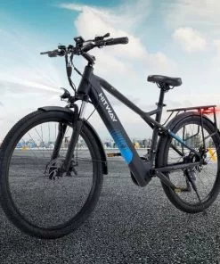 HITWAY 26" Elektrische Mountainbike, 48V/7,5Ah/250W Krachtige E-bike, 35-70KM Elektrische Fietsen Voor Volwassenen