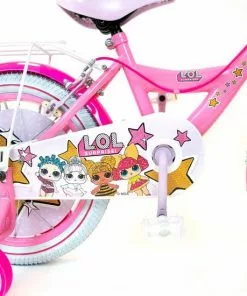 LOL Surprise Kinderfiets - Meisjes - 16 Inch - Roze - 2 Handremmen -Fietsen-accessoires Verkoopwinkel 550x550 32
