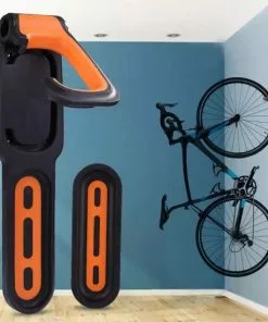 Consumerce Premium Muurbeugel Voor Fiets Met Anti-Slip Zwart | Fietsophangsysteem | Fietshaak Voor De Muur | Muuranker | Fiets Wandbeugel | Muur Beugel Wand