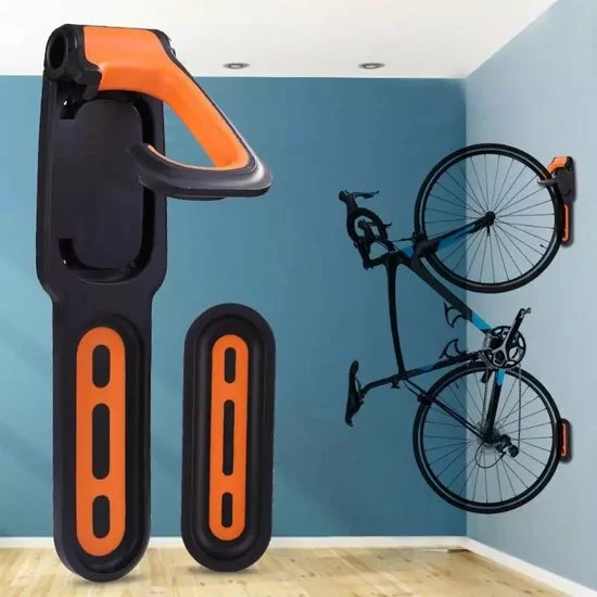 Consumerce Premium Muurbeugel Voor Fiets Met Anti-Slip Zwart | Fietsophangsysteem | Fietshaak Voor De Muur | Muuranker | Fiets Wandbeugel | Muur Beugel Wand 1 Consumerce Premium Muurbeugel Voor Fiets Met Anti-Slip Zwart | Fietsophangsysteem | Fietshaak Voor De Muur | Muuranker | Fiets Wandbeugel | Muur Beugel Wand