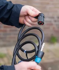 BBB Cycling CodeSafe Coil Cable Fietsslot - Kabelslot Fiets Cijferslot - Zwart - 150 X 1 Cm - BBL-35 -Fietsen-accessoires Verkoopwinkel 550x550 367