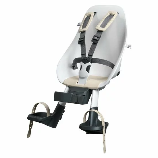 Urban Iki Front Fietsstoeltje Voor - Shinju White/Kinako Beige 1 Urban Iki Front Fietsstoeltje Voor - Shinju White/Kinako Beige