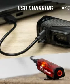 Sigma BUSTER 400 USB LED Fiets Verlichtingset 400 Lumen + Blaze Flash USB Achter Met Remlicht Functie - Li-ion Accu - Oplaadbaar -Fietsen-accessoires Verkoopwinkel 550x550 442