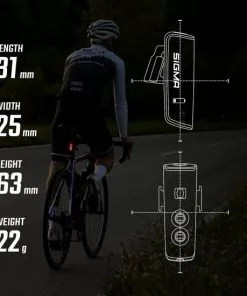 Sigma BUSTER 400 USB LED Fiets Verlichtingset 400 Lumen + Blaze Flash USB Achter Met Remlicht Functie - Li-ion Accu - Oplaadbaar -Fietsen-accessoires Verkoopwinkel 550x550 450