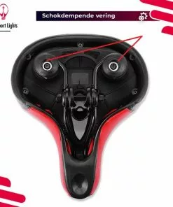 Fietszadel Dames/Heren - Selle Pro Sport Lights - Comfort Cruiser Royal -Fietsen-accessoires Verkoopwinkel 550x550 48