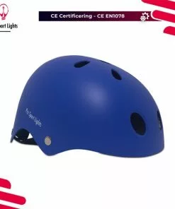 Kinderfietshelm Pro Sport Lights - Skate Fietshelm Voor Kinderen - Matt Blauw - Kinderhelm 50 - 56 Cm -Fietsen-accessoires Verkoopwinkel 550x550 497