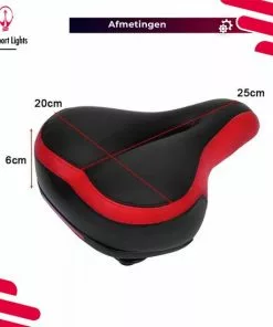 Fietszadel Dames/Heren - Selle Pro Sport Lights - Comfort Cruiser Royal -Fietsen-accessoires Verkoopwinkel 550x550 50