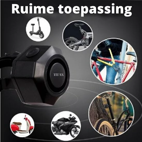 Titan Fietsalarm (2022 Model ) - Fietsalarm - Fietsslot Met Alarm - Alarm Met Afstandsbediening 11 Titan Fietsalarm (2022 Model ) - Fietsalarm - Fietsslot Met Alarm - Alarm Met Afstandsbediening - Afbeelding 11
