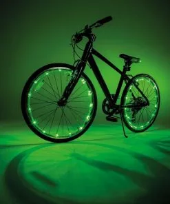 Wheely Bright, Groene Fietsverlichting Voor Wielen Wielverlichting, Fietslamp