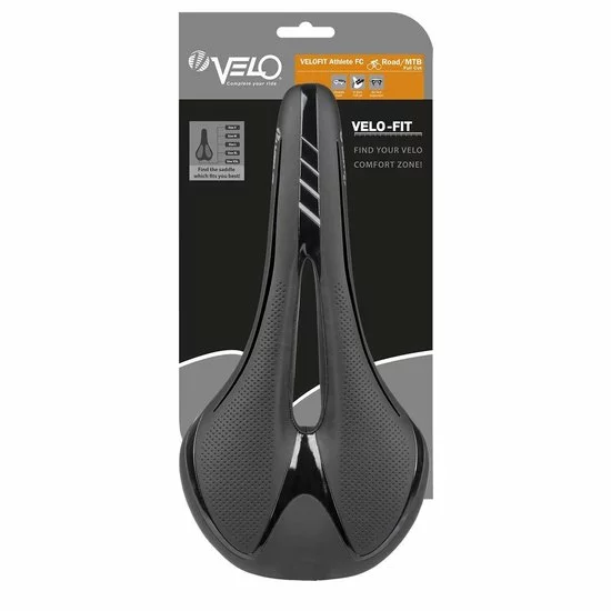 Velo Zadel Fit Athlete Fc M 276 X 145 Mm Zwart 3 Velo Zadel Fit Athlete Fc M 276 X 145 Mm Zwart - Afbeelding 3