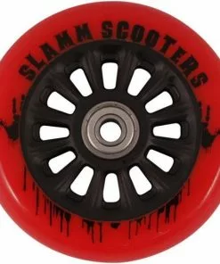 Stunt Step Wielen Slamm NY Rood 100mm