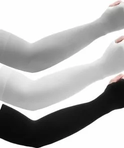 MuQu Compressie Arm Sleeves - Arm Sleeve - Running Sleeves - Anti-UV - Bescherming - Fietsen - Buitensport - Set Van 3