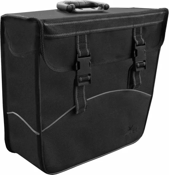 Greenlands - Pakaf Tas - Fietstas - Reflecterende Bies - 17 Liter - Voorgevormd - Rechts - Zwart 2 Greenlands - Pakaf Tas - Fietstas - Reflecterende Bies - 17 Liter - Voorgevormd - Rechts - Zwart - Afbeelding 2