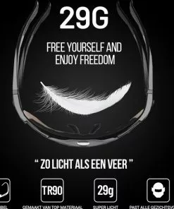 Rocky - Fietsbrillen Heren - Sportbrillen - Professionele Fietsbril + Inclusief 5 Verwisselbare Lenzen + 2 Jaar Garantie -Fietsen-accessoires Verkoopwinkel 550x575