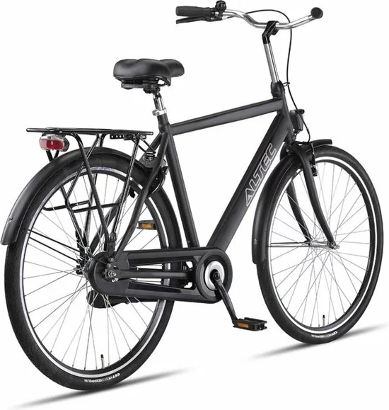 Altec Trend Herenfiets 28 Inch 61cm Mat Zwart Zwart 4 Altec Trend Herenfiets 28 Inch 61cm Mat Zwart Zwart - Afbeelding 4