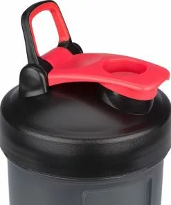 Avento Shakebeker - Grijs/Rood - 1,00 L -Fietsen-accessoires Verkoopwinkel 550x646