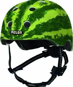 Melon Helm Toddler New Real Melon Baby 44-50 Cm Groen