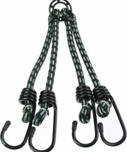 Bibia Spinbinder 4-armig 11 Mm 65 Cm Zwart/groen