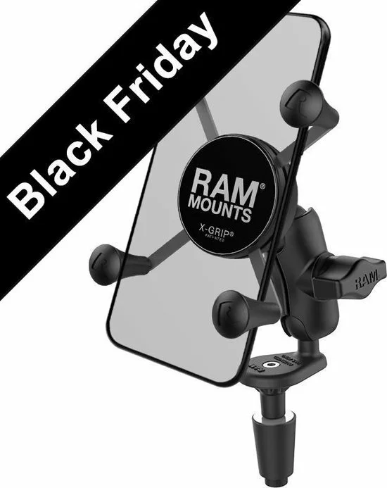 RAM Mount RAM-B-176-A-UN7U Houder Mobiele Telefoon/Smartphone Zwart Actieve Houder 10 RAM Mount RAM-B-176-A-UN7U Houder Mobiele Telefoon/Smartphone Zwart Actieve Houder - Afbeelding 10