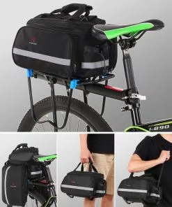 Pro Sport Lights Fietstas Bagagedrager Achter - 10 Tot 25 Liter - Waterdicht Met Regenhoes - Enkele Tas Fiets - Trunkbag -Fietsen-accessoires Verkoopwinkel 550x718 2