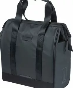 Basil Grand Tarpaulin Fietsshopper - Enkele Fietstas - 23 Liter - Zwart -Fietsen-accessoires Verkoopwinkel 550x732 22