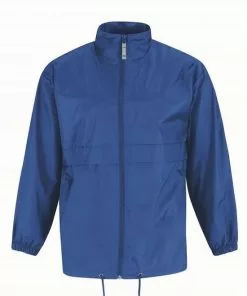 Bc Windjas/regenjas Voor Heren Kobaltblauw Maat XL