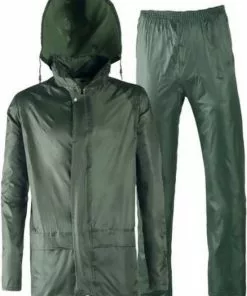 Soepel Regenpak Singer Donker Groen XXL