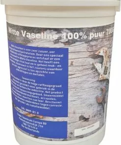 Trade Chemicals Europe BV Witte Vaseline - Petrolatum - Beste Kwaliteit - CAS: 8009-03-8 - 700 Gram
